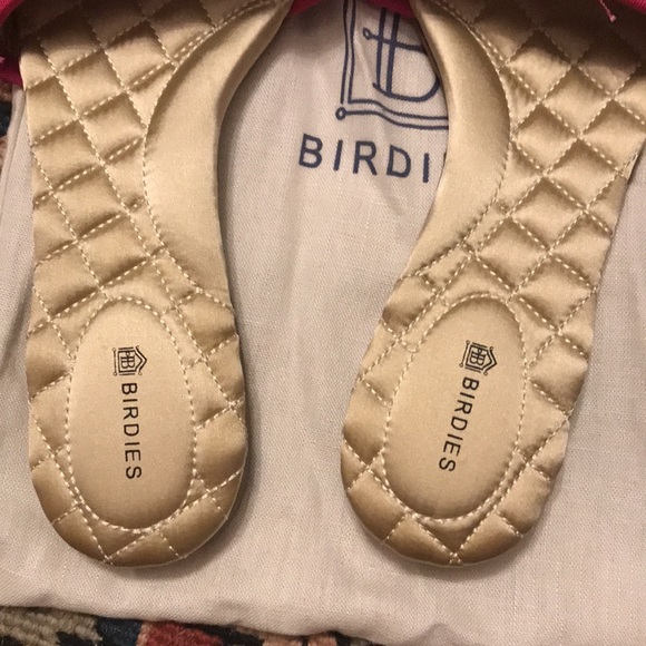 Birdies The Sparrow Sangria Orange & Pink Fringe Size 8 EUC - Picture 4 of 6